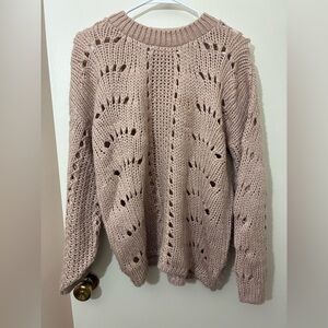 Moth Anthropology Chunky Sweater Size M